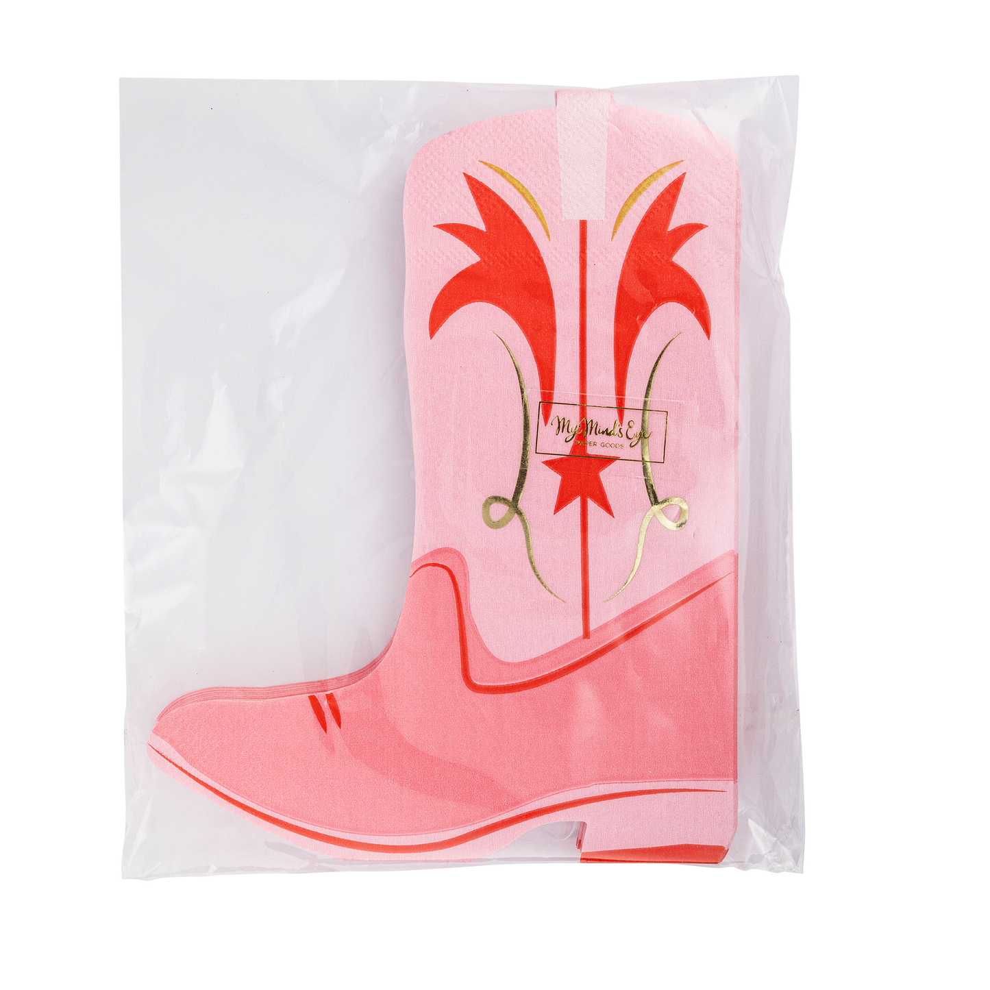 CWG1038 - Boot Shaped Paper Dinner Napkin