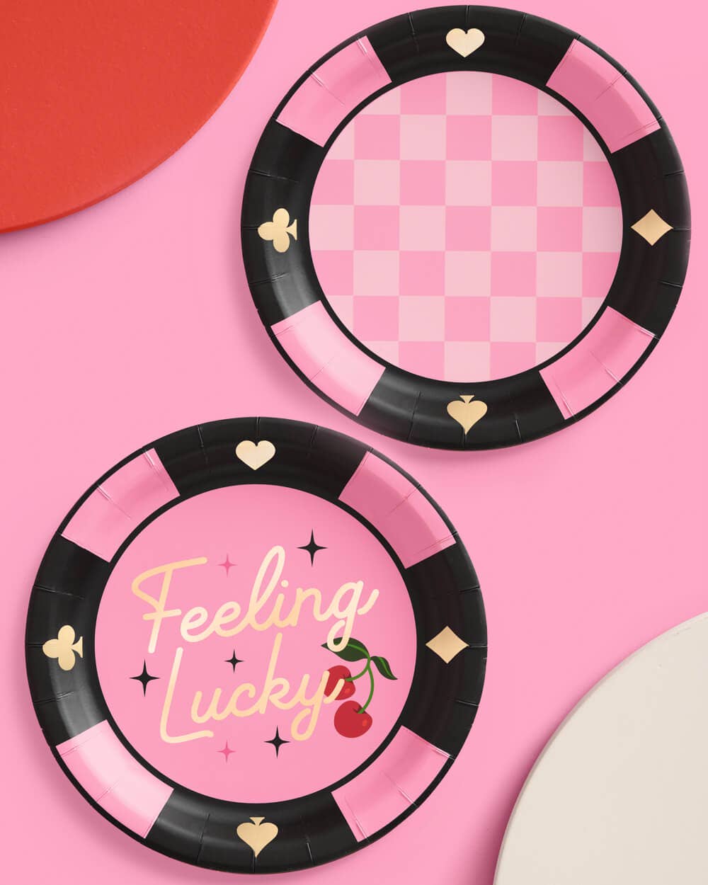 Feeling Lucky Plates - Casino Birthday Party Decorations