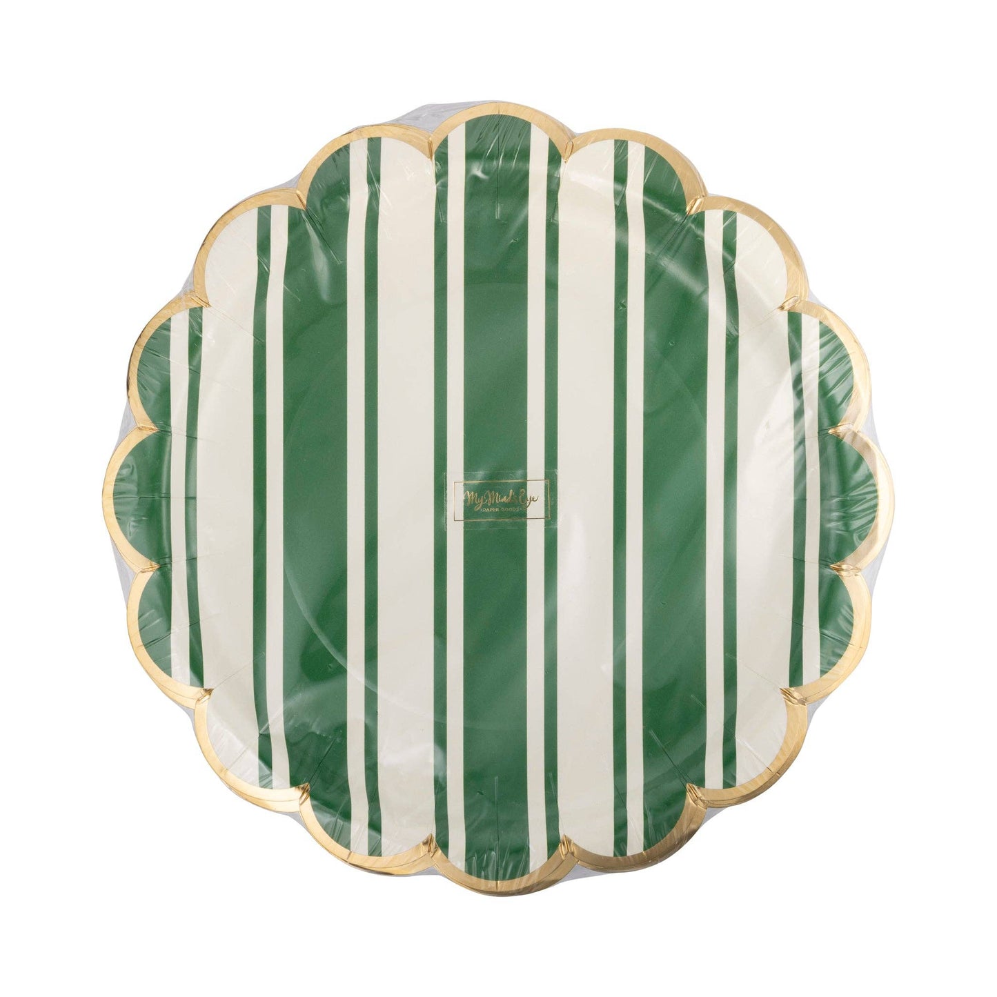 TEN1142 - Tennis Striped Plate