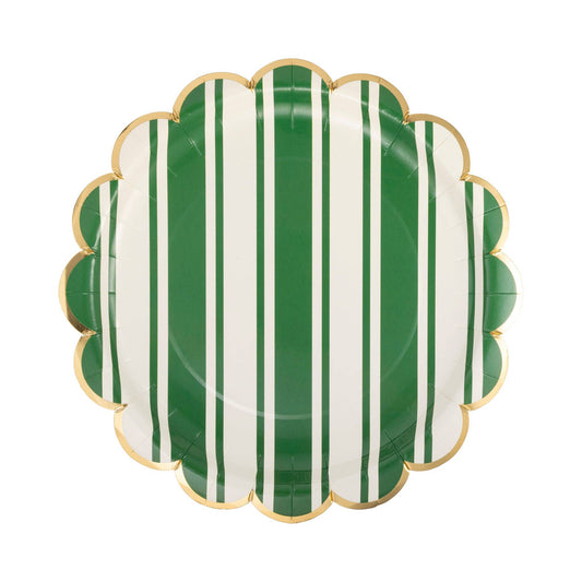 TEN1142 - Tennis Striped Plate