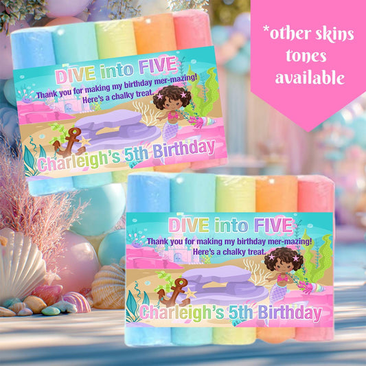 Mermaid Croc Charm Party Favors: Under the Sea Birthday Gift